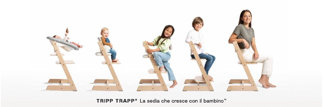 Tripp Trapp La Sedia che cresce con il bambino